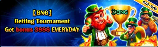 BNG tournament promotional artwork — not a verified offer